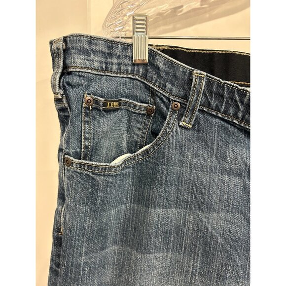 Lee Premium Select Mens Relaxed Straight Leg Jeans Sz 46 Blue Denim - Picture 4 of 10